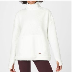 Sweaty Betty Venture Sherpa Running Pullover Size Large